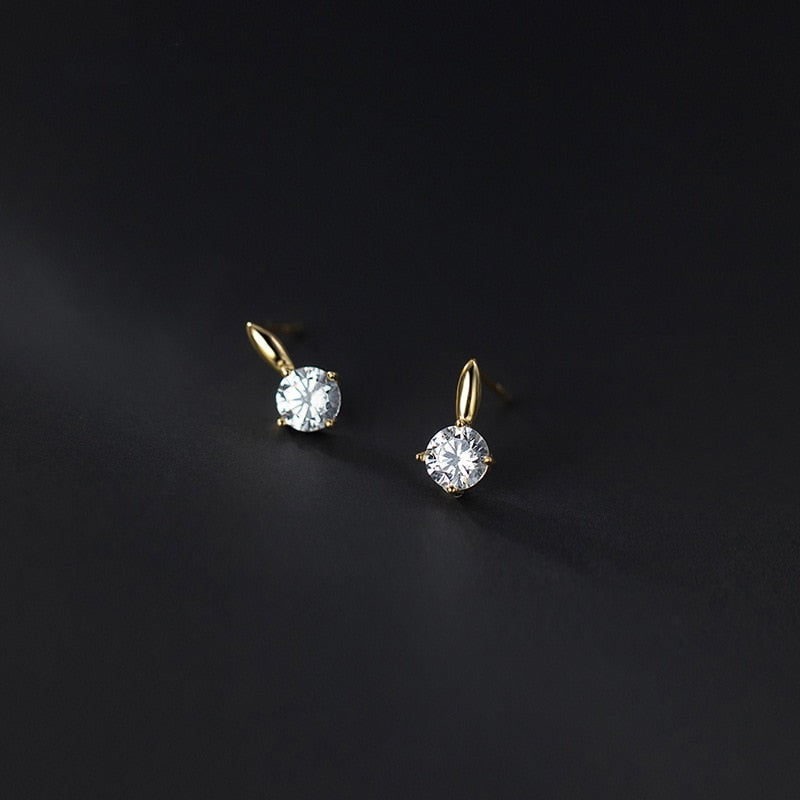 Peris Gems Gold10 Diamond Stud Earrings for Women | Gold Earrings SHEIN Amazon Temu