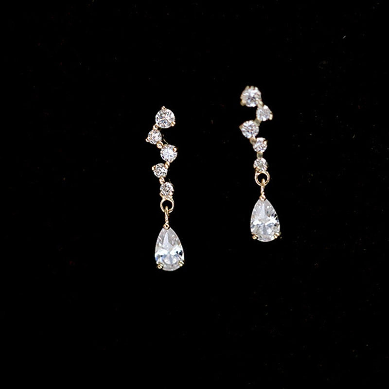 Peris Gems Gold17 Diamond Stud Earrings for Women | Gold Earrings SHEIN Amazon Temu