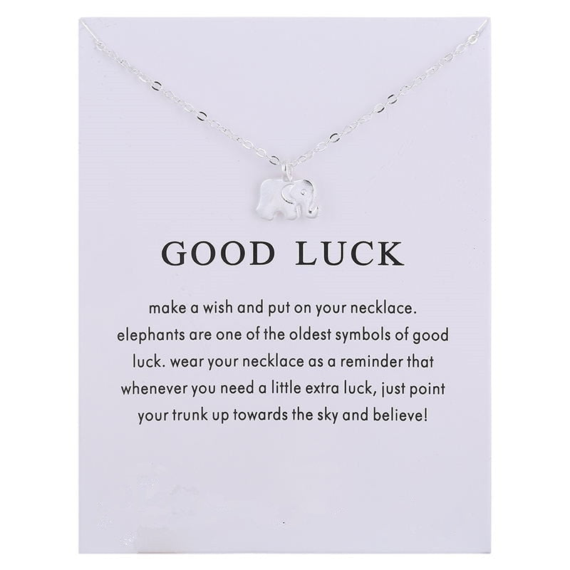 Peris Gems Good Luck 2 Good Luck Pendant Necklaces with Fortune Cards Unisex SHEIN Amazon Temu