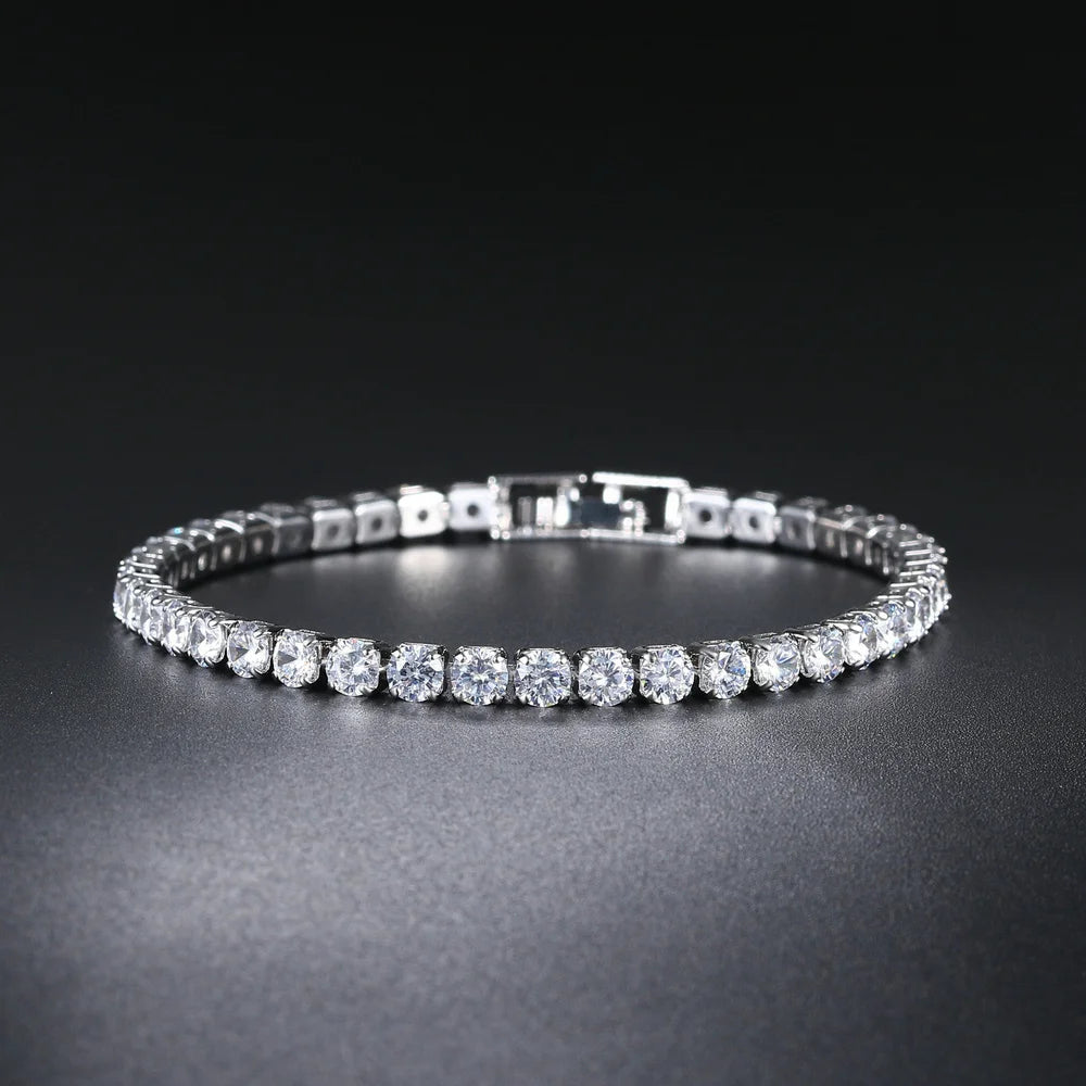 Peris Gems  Gorgeous Diamond Tennis Chain Bracelets Unisex SHEIN Amazon Temu
