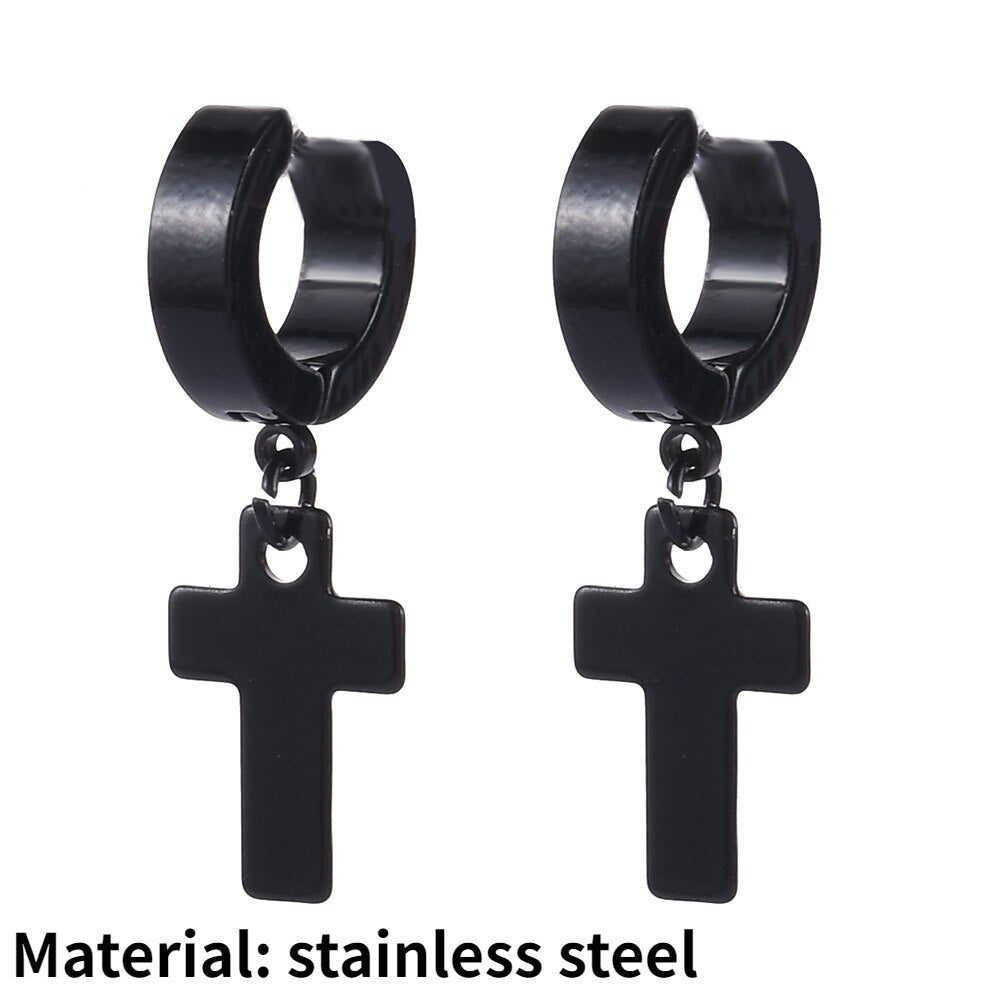 Peris Gems Gothic Punk Spike Rivet Stud Earrings Unisex SHEIN Amazon Temu