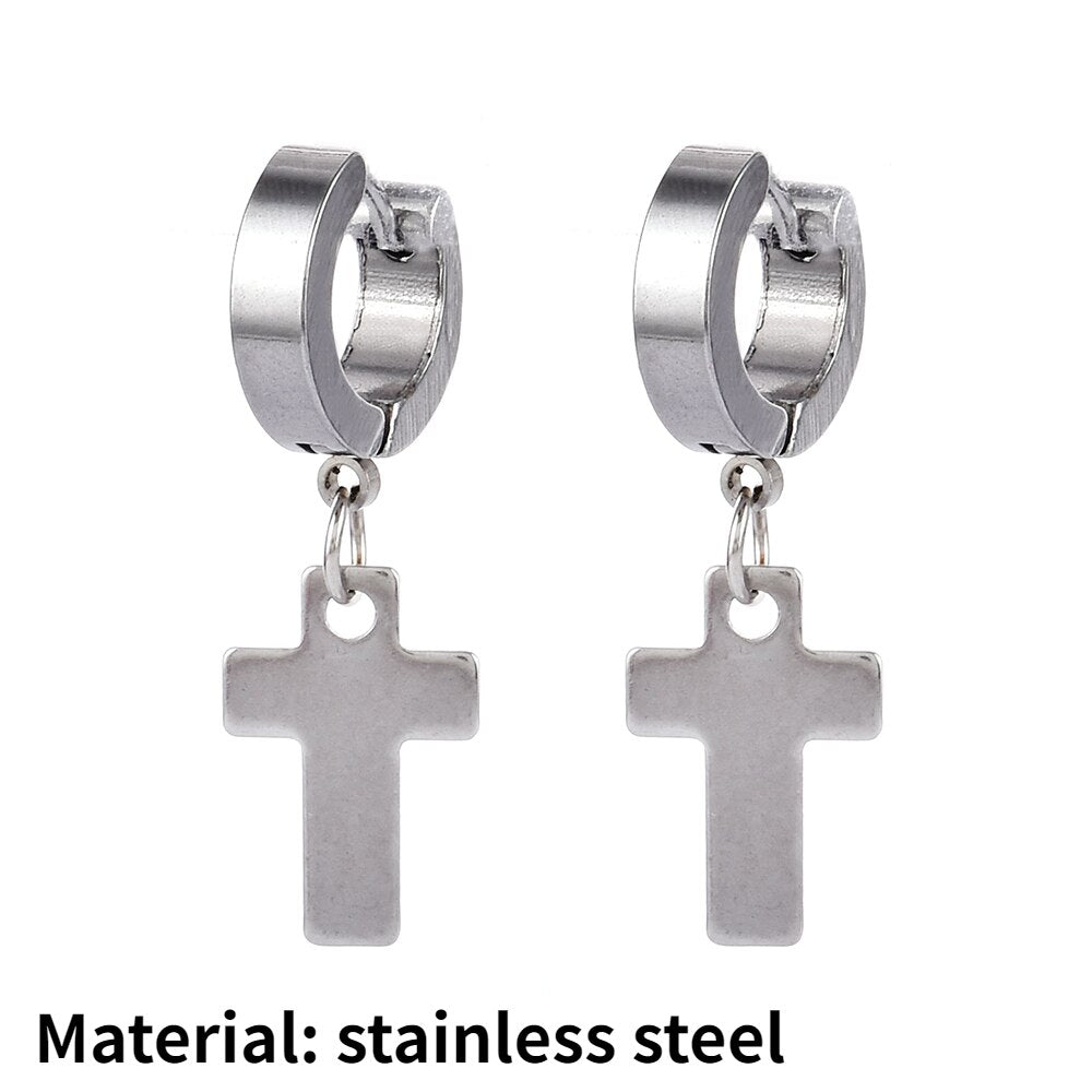 Peris Gems Gothic Punk Spike Rivet Stud Earrings Unisex SHEIN Amazon Temu