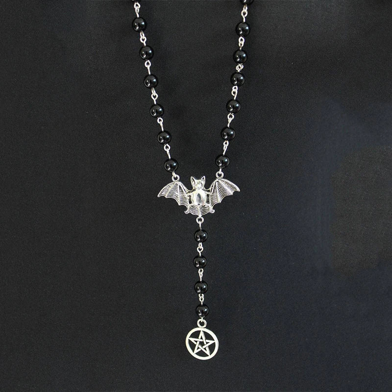 Peris Gems  Gothic Style Bat Pendant Sweater Necklaces Unisex SHEIN Amazon Temu