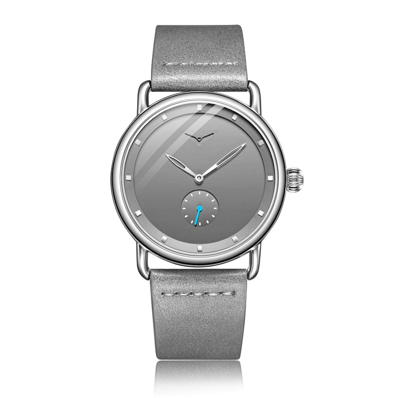 Peris Gems Gray Casual Simple and Luxurious Slim Leather Watches for Men SHEIN Amazon Temu