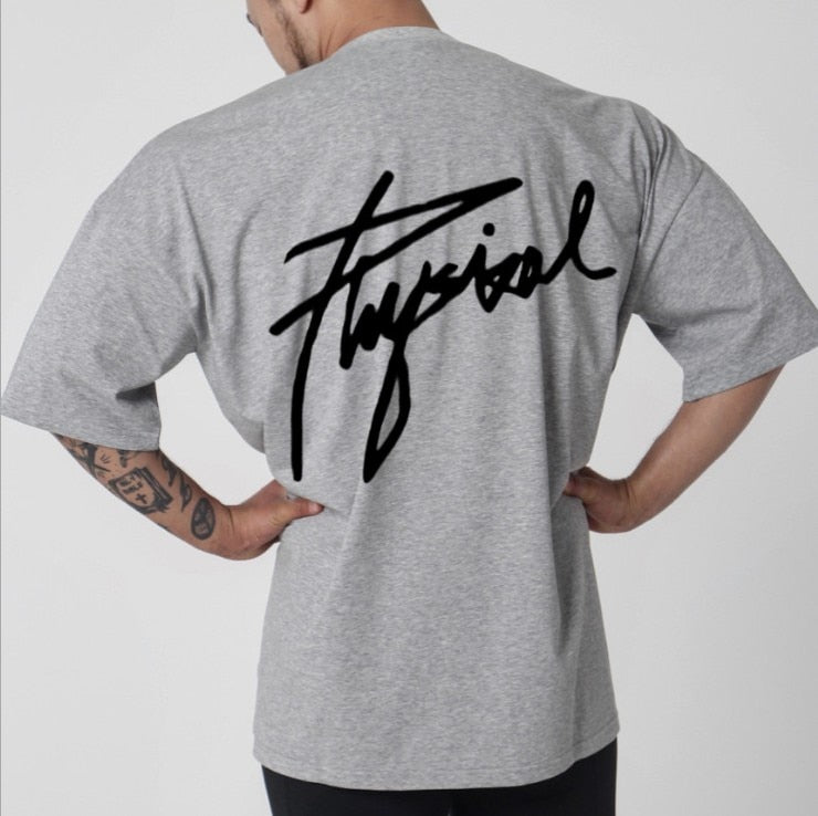 Peris Gems gray / M Casual Loose T-Shirt for Men | Short Sleeve Graphic Shirt SHEIN Amazon Temu