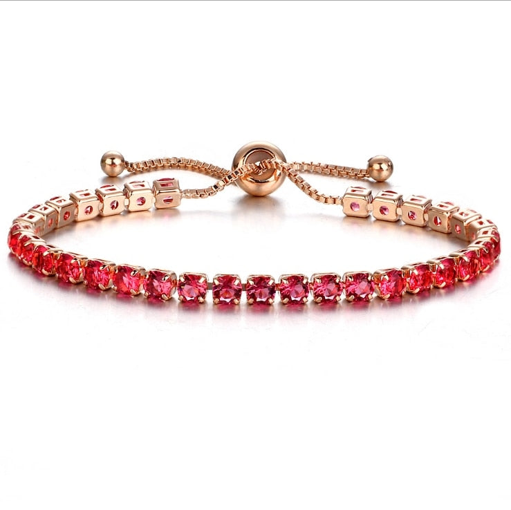 Peris Gems Gred Gold Diamond Tennis Bracelets for Women | Iced Out Chain Bracelets SHEIN Amazon Temu