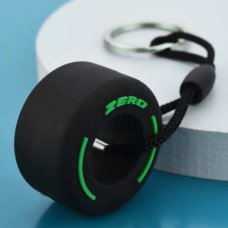 Peris Gems green Formula 1 F1 FIA Pirelli Style Tire Keychain Pendant Accessories Formula 1 F1 FIA Pirelli Style Tire Keychain Accessories SHEIN Amazon Temu