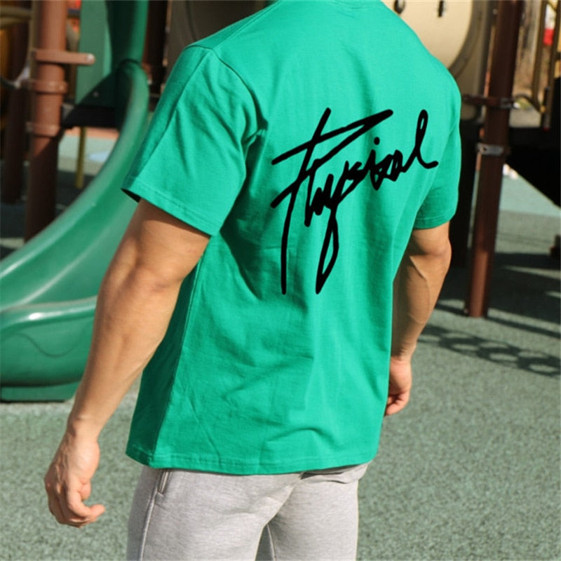 Peris Gems green / M Casual Loose T-Shirt for Men | Short Sleeve Graphic Shirt SHEIN Amazon Temu