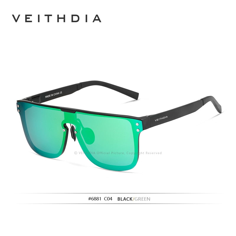 Peris Gems Green Retro Polarized Aluminum UV400 Lens Sunglasses Unisex SHEIN Amazon Temu
