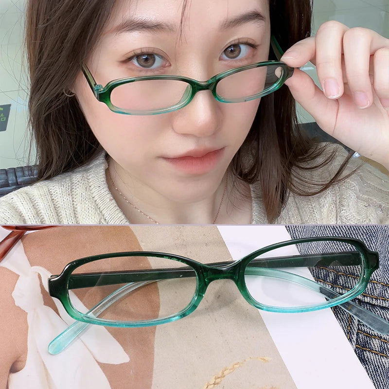 Peris Gems green-square / CHINA Red Green Square Frame Glasses Women Y2K Retro Anti-blue Light Eyeglasses Harajuku Reading Computer Spectacle Eyewears Goggles Red Green Square Frame Glasses Women Y2K Retro Anti-blue Light Eyeglasses Harajuku Reading Computer Spectacle Eyewears Goggles SHEIN Amazon Temu