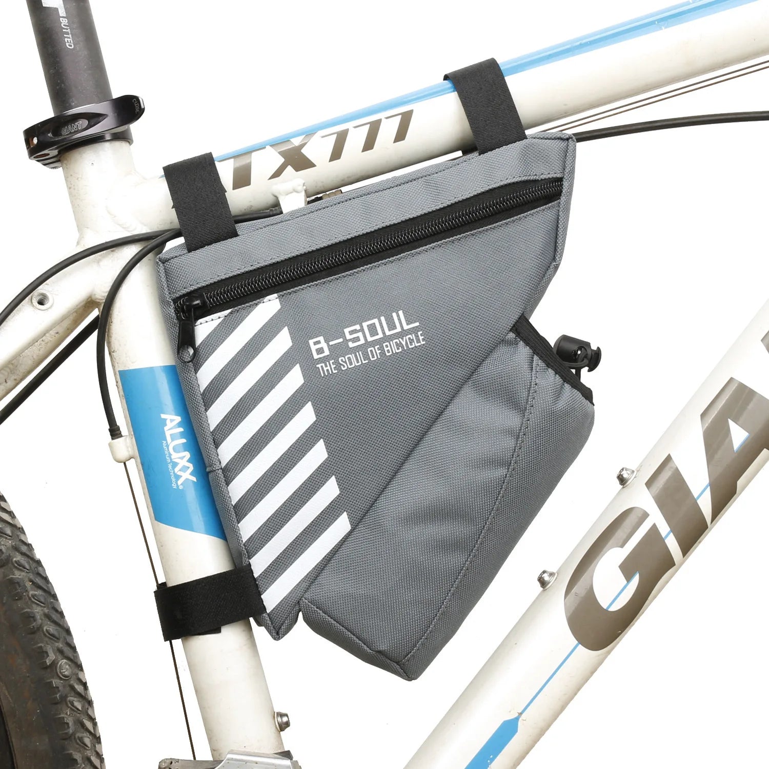 Peris Gems grey Bike Triangle Bag Waterproof Bicycle Front Frame Bottle Bag Cycling Top Tube Tool Kit Bag Bike Triangle Bag Waterproof Bicycle Front Frame Bottle Bag Cycling Top Tube Tool Kit Bag SHEIN Amazon Temu