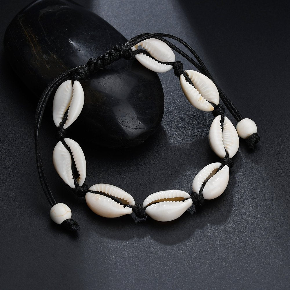 Peris Gems H Natural Shell Anklets for Women | Beach Seashell Anklets SHEIN Amazon Temu