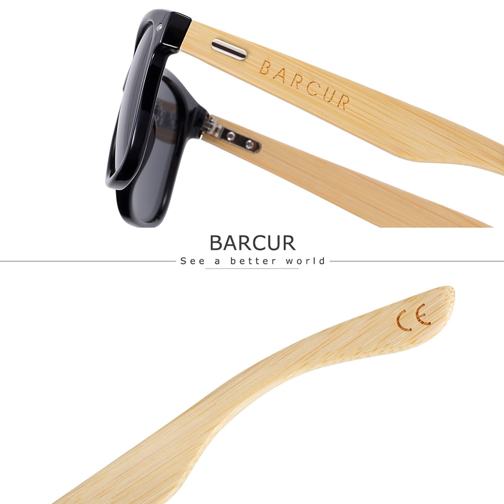 Peris Gems Handmade Bamboo Polarized Sunglasses for Men SHEIN Amazon Temu