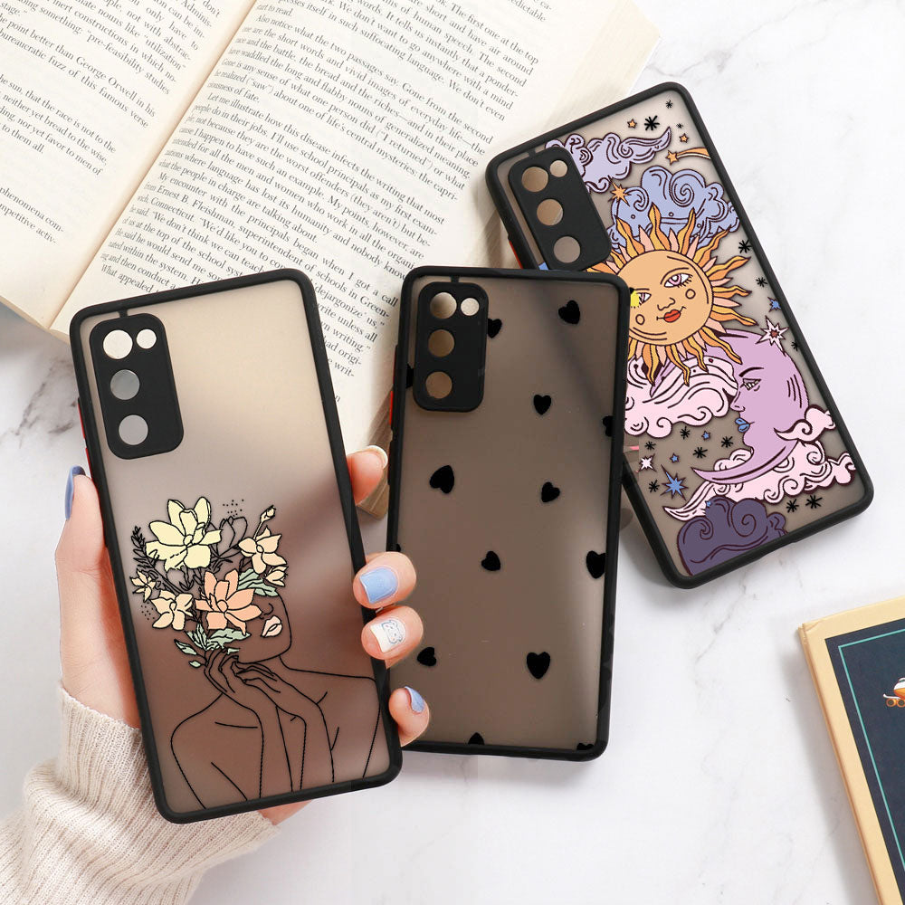 Peris Gems Hard Matte Cases for Samsung Galaxy | Artistic Phone Case SHEIN Amazon Temu