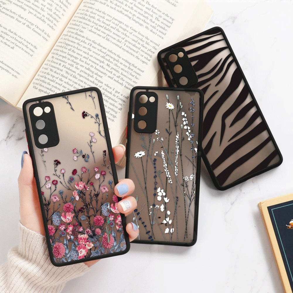 Peris Gems Hard Matte Cases for Samsung Galaxy | Artistic Phone Case SHEIN Amazon Temu