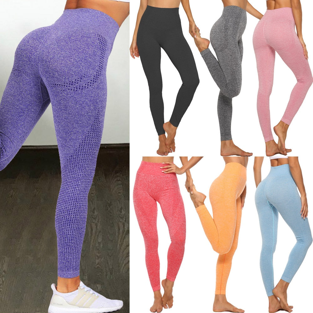 Peris Gems High Waist Seamless Leggings | Push Up Sport Leggins | Women&