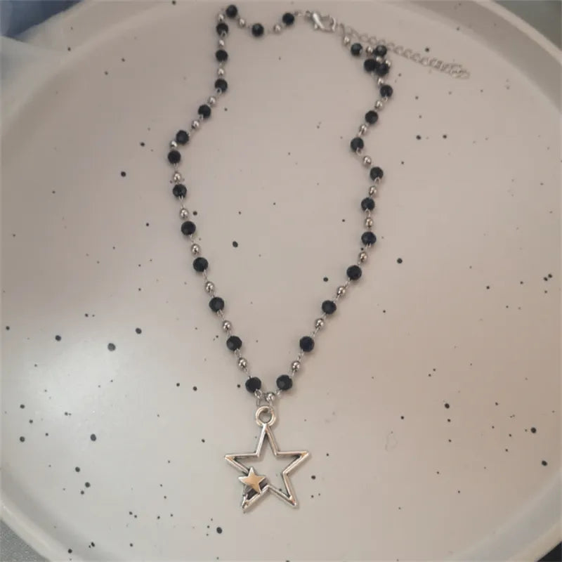 Peris Gems Hollow Star Silver Necklace Collection for Women SHEIN Amazon Temu
