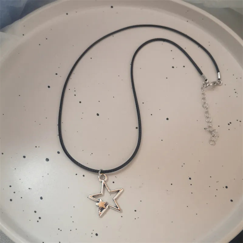 Peris Gems Hollow Star Silver Necklace Collection for Women SHEIN Amazon Temu