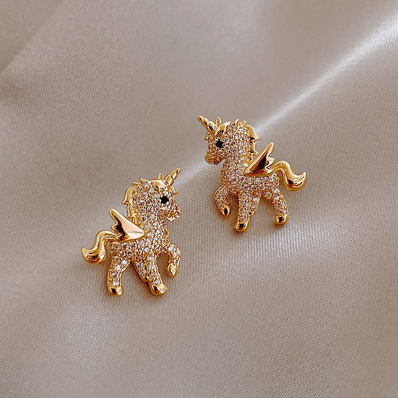 Peris Gems Horse Honeybee Pearl Earrings for Women | Gold Stud Earrings SHEIN Amazon Temu