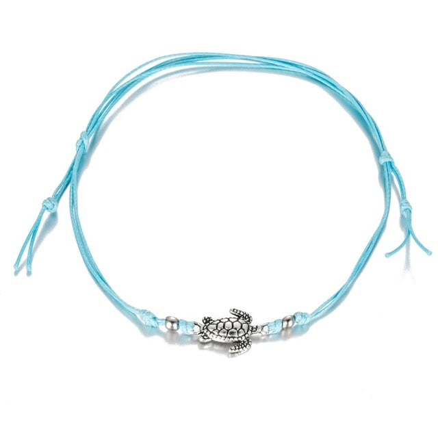 Peris Gems Imitation Rhodium Plated White Boho Seashell Anklets for Women | Turtle Anklets SHEIN Amazon Temu