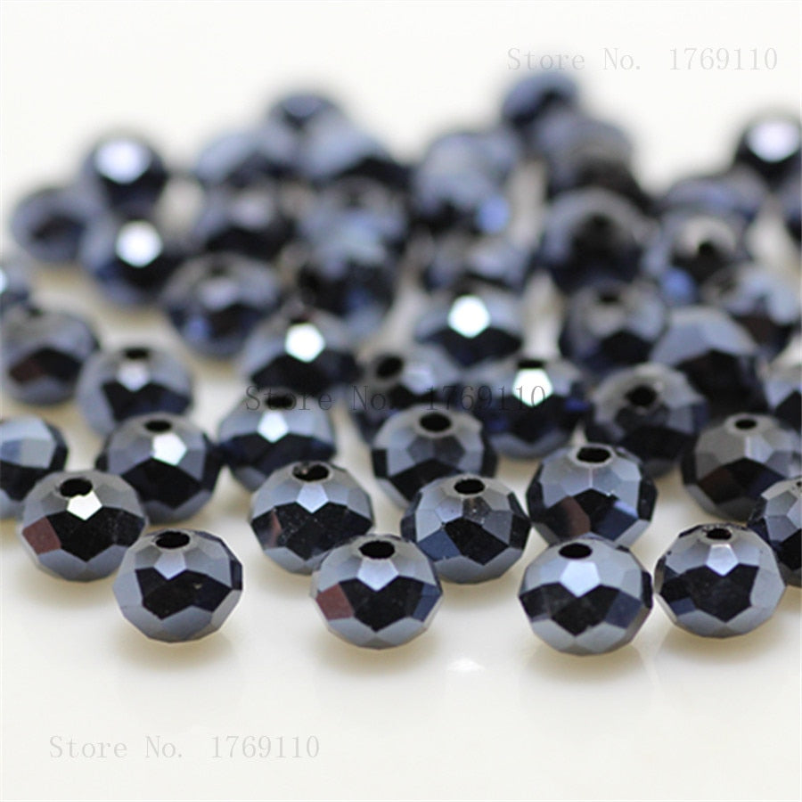 Peris Gems ink blue / 2mm 170pcs Per Bag Crystal Beads for Jewelry Making | DIY Round Beads SHEIN Amazon Temu