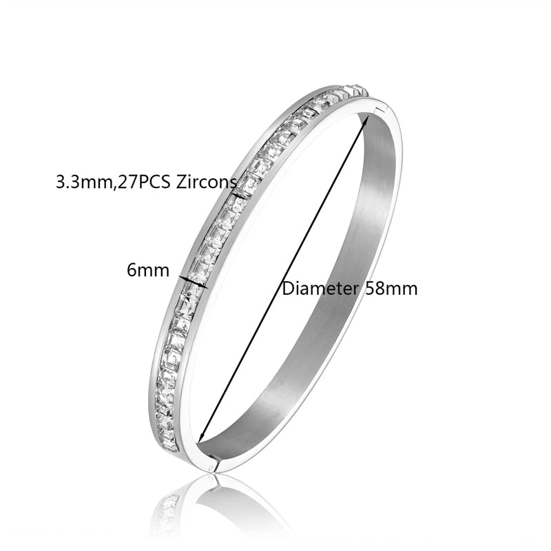 Peris Gems Inlaid Diamond Cuff Bracelets for Women | Love Cuff Bracelets Inlaid Diamond Cuff Bracelets for Women | Love Cuff Bracelet SHEIN Amazon Temu