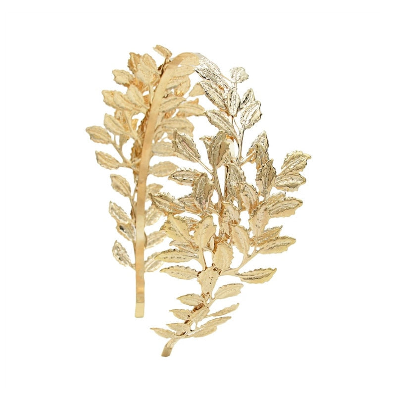 Peris Gems J Baroque Gold Leaf Headband Crown Tiara for Women | Greek Goddess Hair Accessories SHEIN Amazon Temu