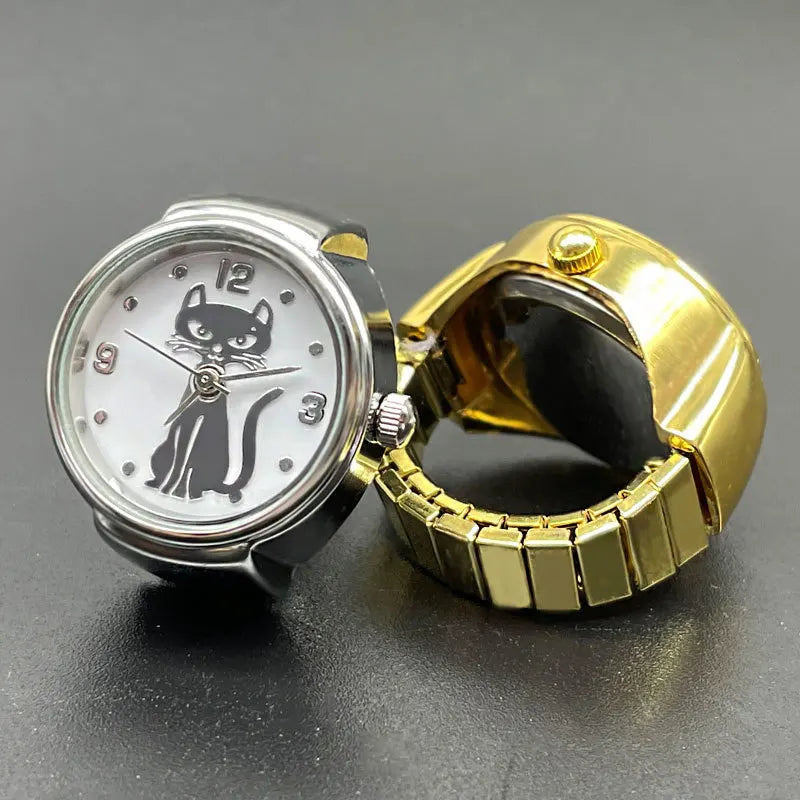 Peris Gems Kiss Jewelry Women Men Creative Cat Dial Clock Rings Simple Elastic Strap Alloy Digital Quartz Watch Finger Ring Couples Gift Kiss Jewelry Women Men Creative Cat Dial Clock Rings Simple Elastic Strap Alloy Digital Quartz Watch Finger Ring Couples Gift SHEIN Amazon Temu