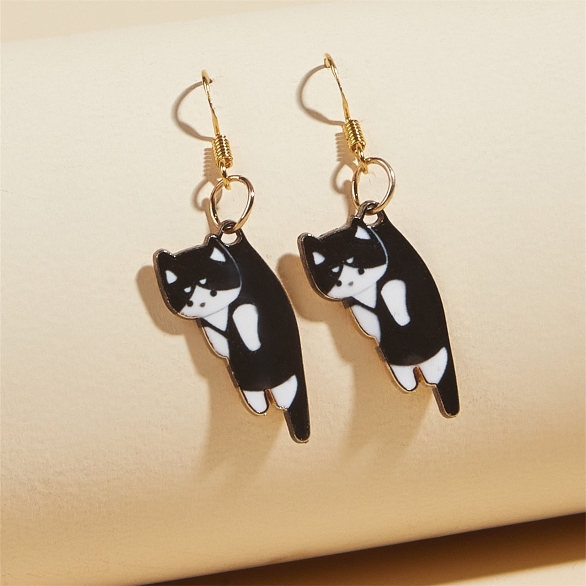 Peris Gems Kitten Ear Clasp Earrings for Women | Gold Tassel Earrings SHEIN Amazon Temu