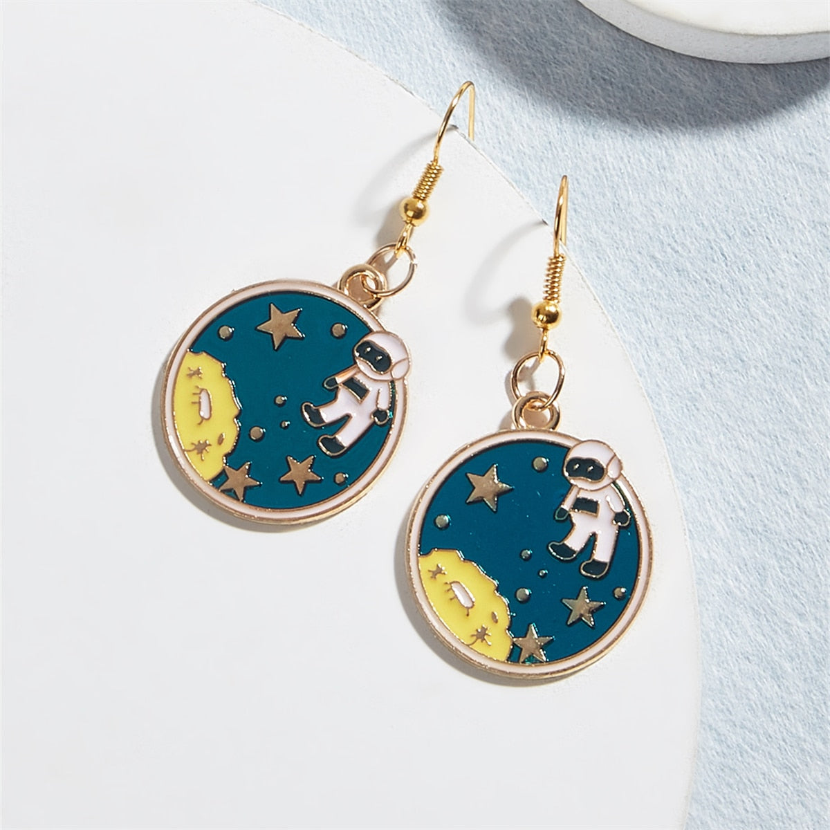 Peris Gems Kitten Ear Clasp Earrings for Women | Gold Tassel Earrings SHEIN Amazon Temu