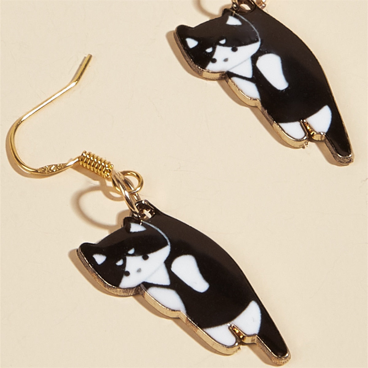 Peris Gems Kitten Ear Clasp Earrings for Women | Gold Tassel Earrings SHEIN Amazon Temu