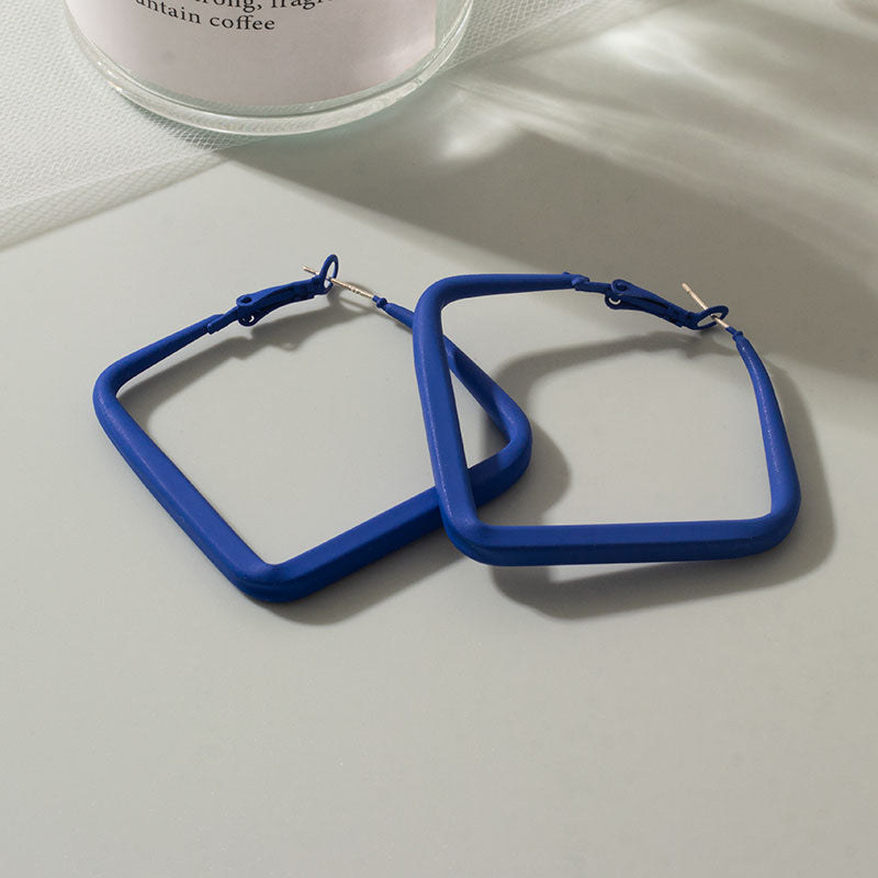 Peris Gems Klein Blue Earrings for Women | Acrylic Geometric Dangle Earrings Klein Blue Earrings for Women | Geometric Dangle Earrings SHEIN Amazon Temu