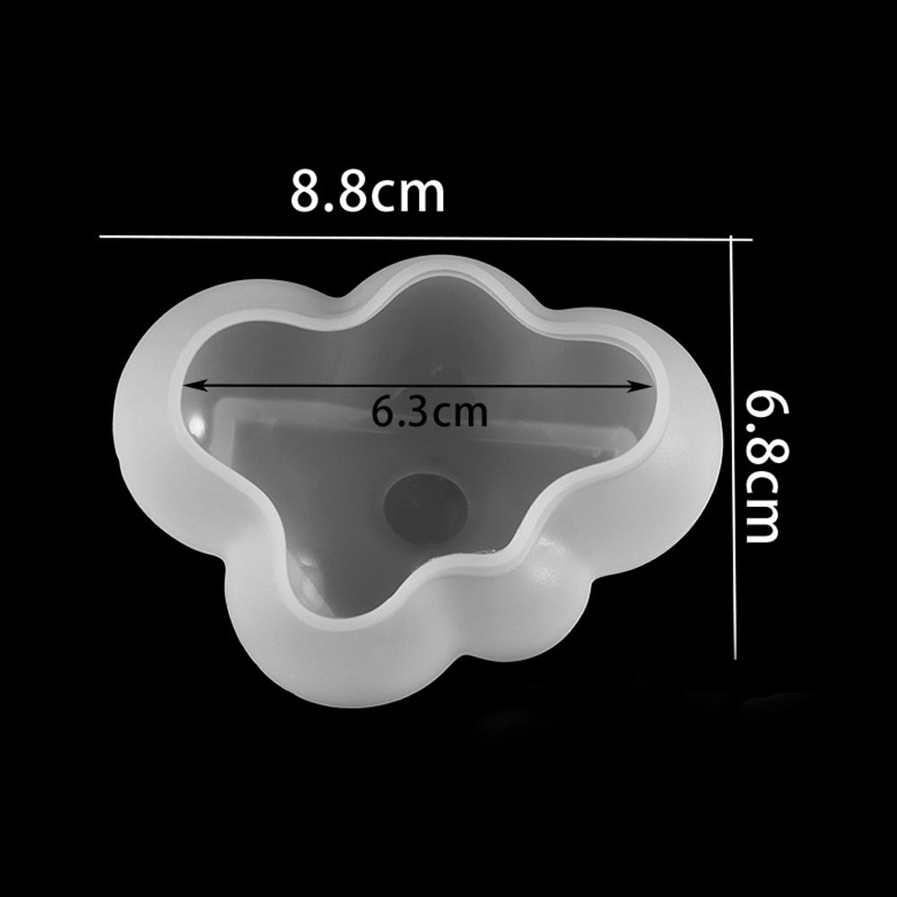Peris Gems L Silicone 3D Cloud Resin Epoxy Decoration Molds SHEIN Amazon Temu
