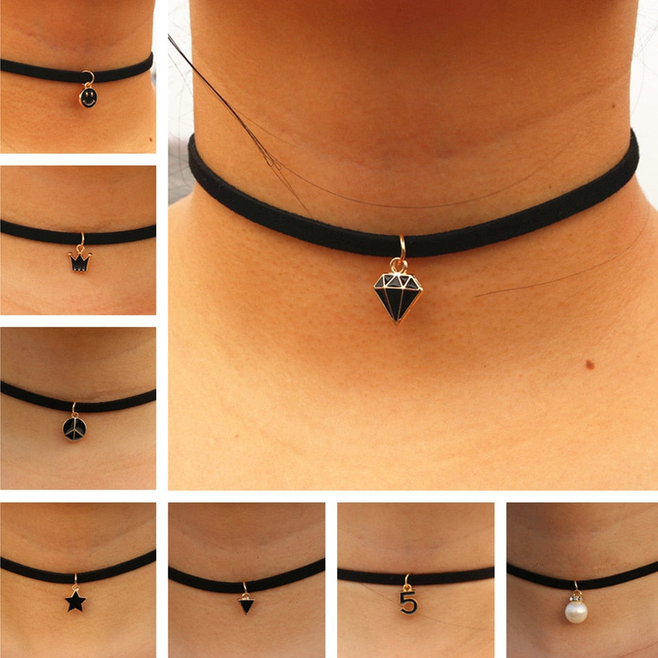 Peris Gems Lace Rope Gothic Choker Necklaces for Women SHEIN Amazon Temu