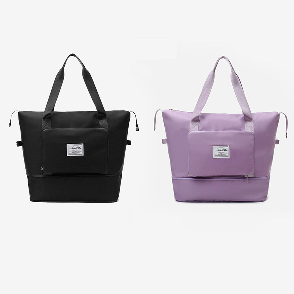 Peris Gems Ladies Foldable Travel Bag | Handheld Large Capacity Expandable Bag SHEIN Amazon Temu