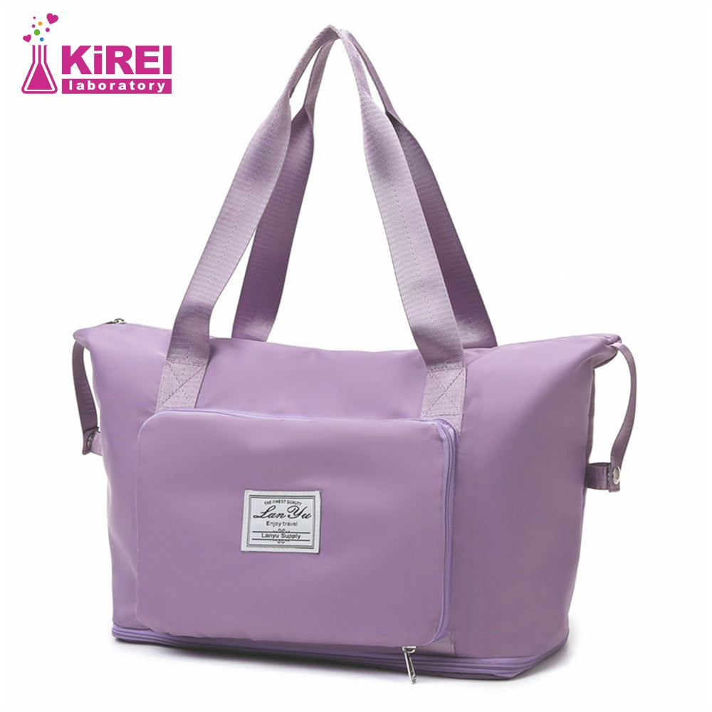 Peris Gems Ladies Foldable Travel Bag | Handheld Large Capacity Expandable Bag SHEIN Amazon Temu