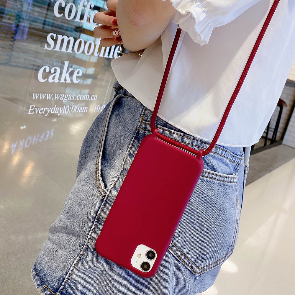 Peris Gems Lanyard Strap Crossbody Phone Protector Case for iPhones SHEIN Amazon Temu
