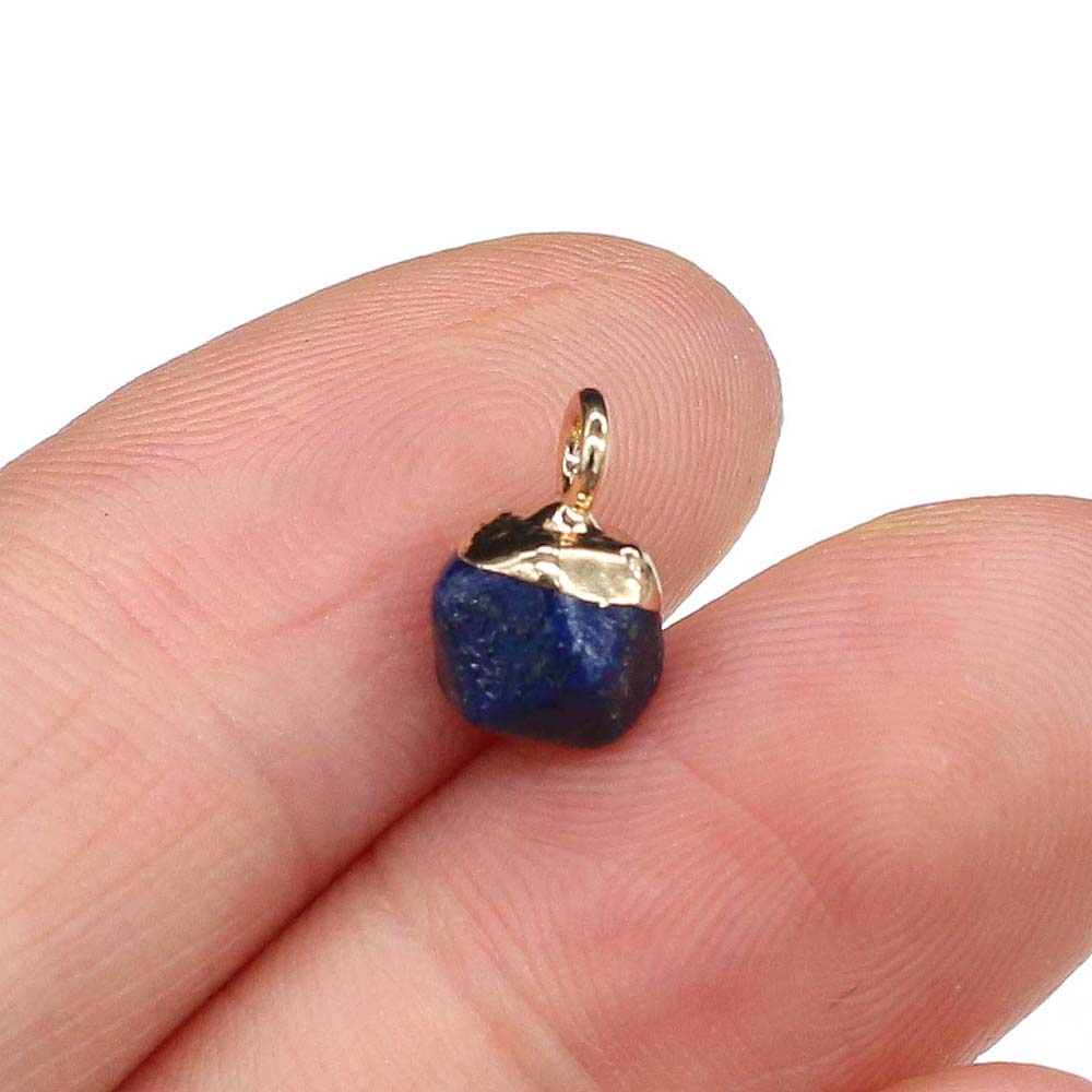 Peris Gems Lapis lazuli Lapiz Lazuli 2pc Opal Pendant Charms for DIY Jewelry Making SHEIN Amazon Temu
