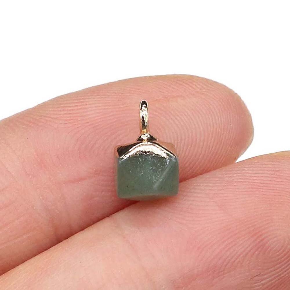 Peris Gems Lapiz Lazuli 2pc Opal Pendant Charms for DIY Jewelry Making SHEIN Amazon Temu