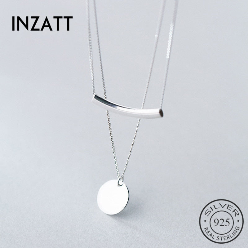 Peris Gems Layered Sterling Silver Coin Pendant Necklace for Women SHEIN Amazon Temu