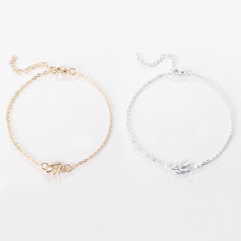 Peris Gems Leaf Chain Anklet for Women | Gold Boho Anklets SHEIN Amazon Temu