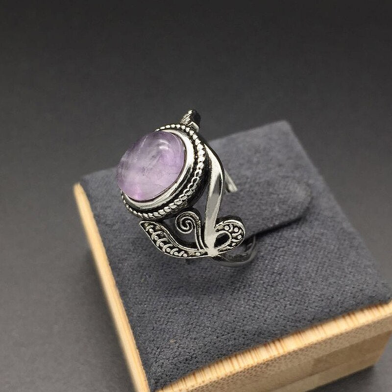 Peris Gems Light Purple Amethyst Gemstone Ring for Women SHEIN Amazon Temu