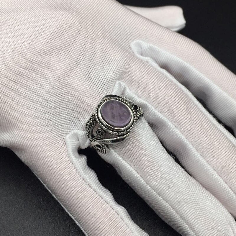 Peris Gems Light Purple Amethyst Gemstone Ring for Women SHEIN Amazon Temu
