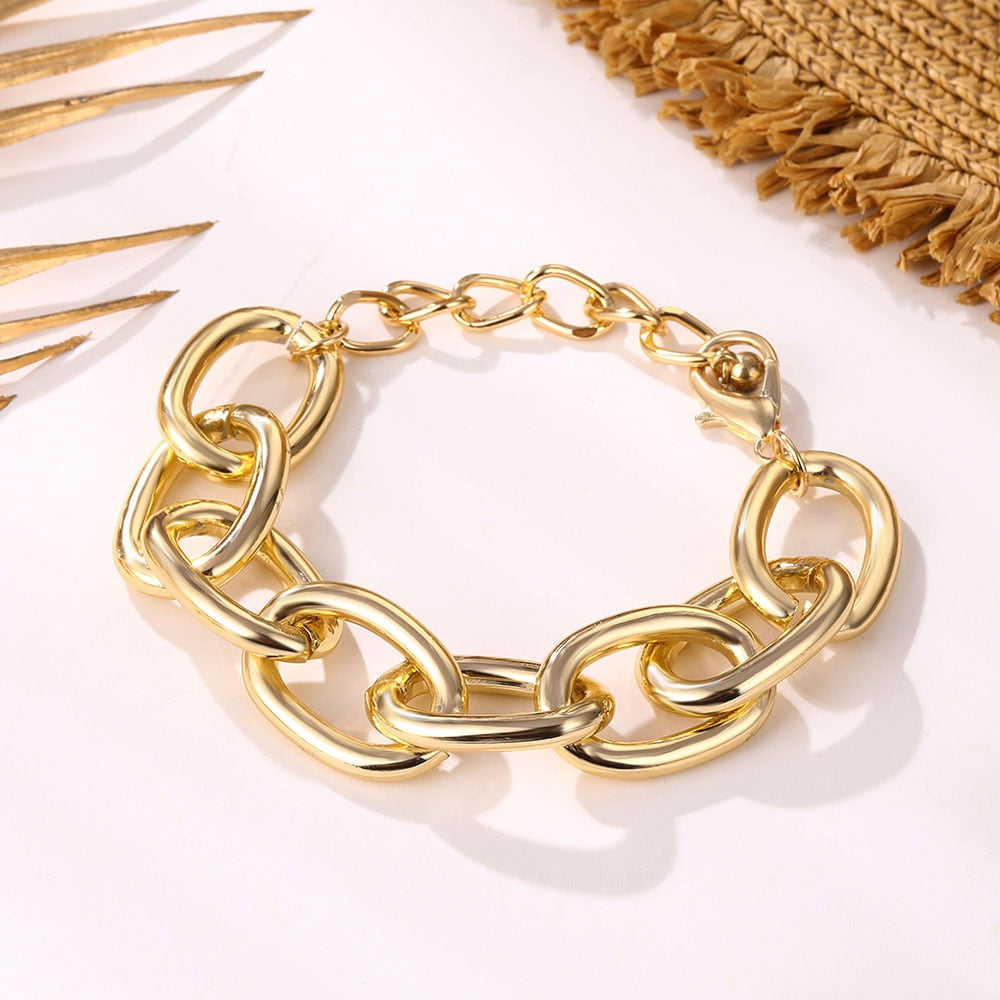 Peris Gems Link Golden 2-4pc Lovely Bracelets Collection for Women SHEIN Amazon Temu