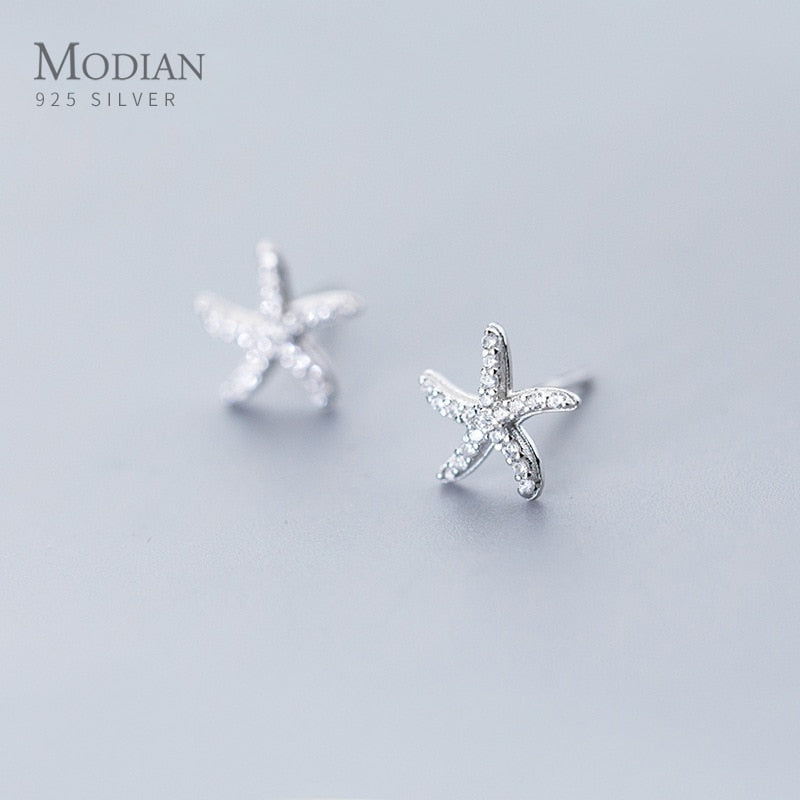 Peris Gems Little Starfish Stud Earring for Women | 925 Sterling Silver Earrings for Women SHEIN Amazon Temu