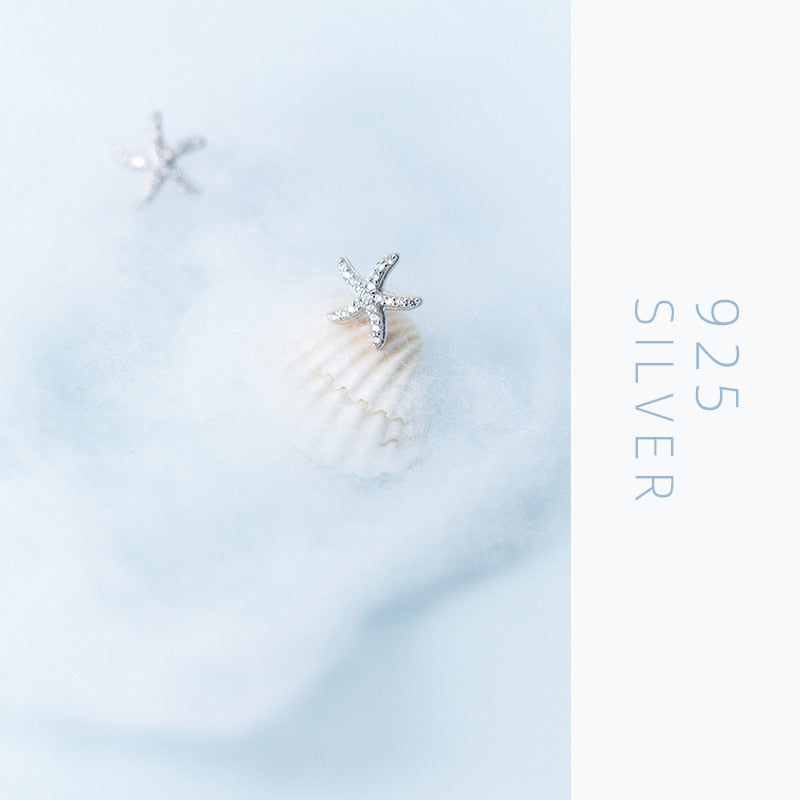 Peris Gems Little Starfish Stud Earring for Women | 925 Sterling Silver Earrings for Women SHEIN Amazon Temu