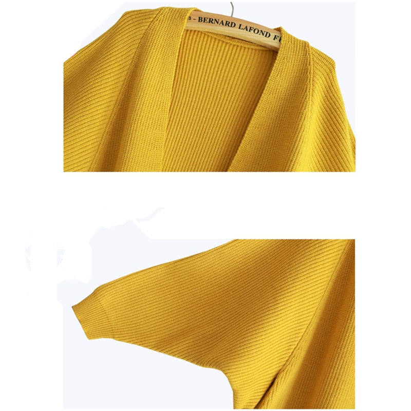 Peris Gems Long Knitted Cardigan for Women | Loose Bat Sleeve Cardigan Sweater Long Knitted Cardigan for Women | Loose Bat Sleeve Cardigan SHEIN Amazon Temu