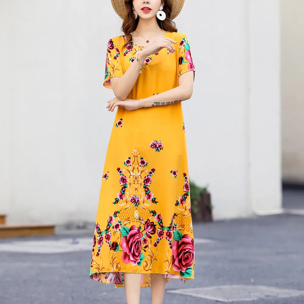 Peris Gems Long Loose Casual Print Dresses for Women SHEIN Amazon Temu