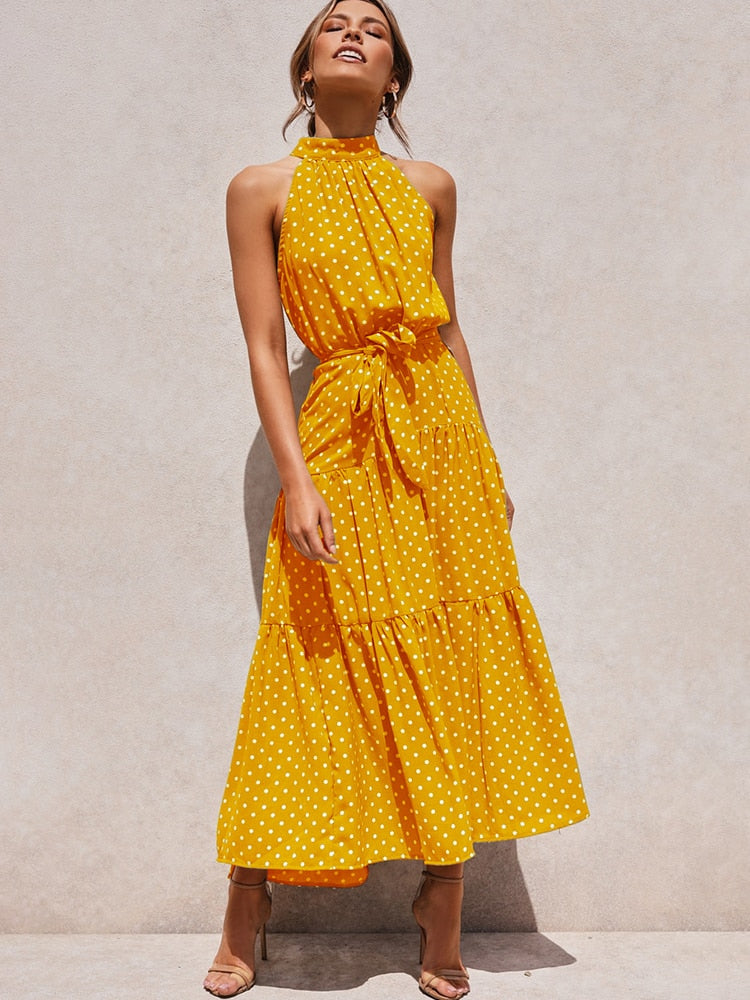 Peris Gems Long Strapless Polka Dot Casual Dresses - Cute Summer Sundresses SHEIN Amazon Temu