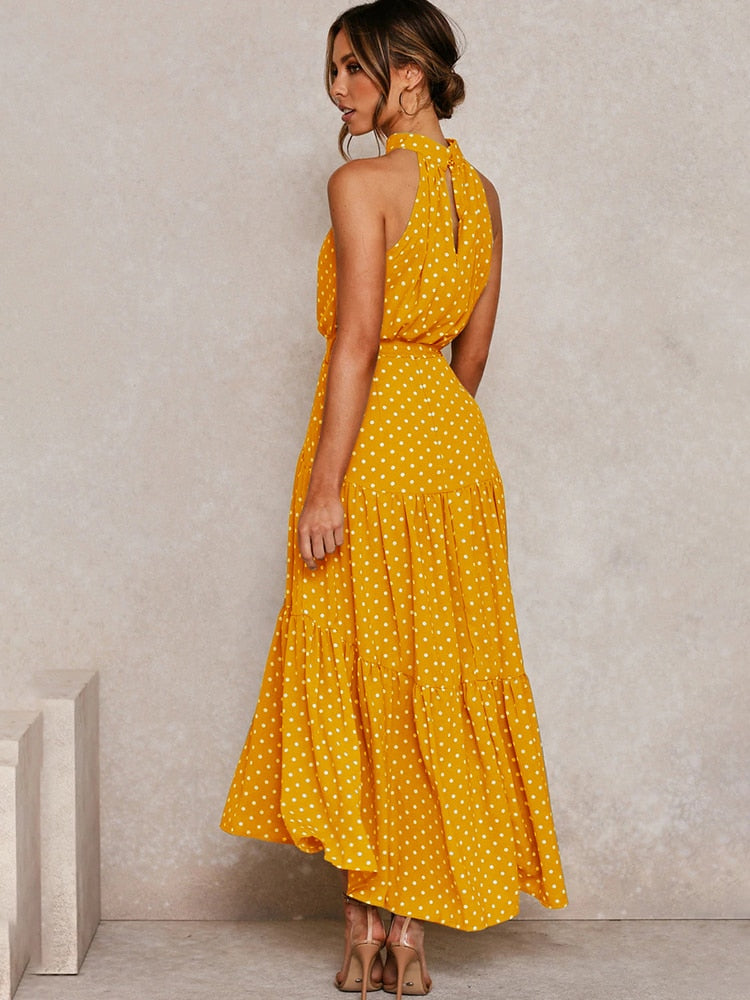 Peris Gems Long Strapless Polka Dot Casual Dresses - Cute Summer Sundresses SHEIN Amazon Temu